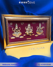 Load image into Gallery viewer, 24k Gold Murti Frame
