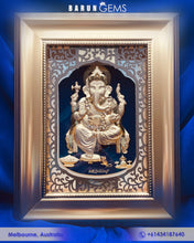 Load image into Gallery viewer, 24k Gold Ganesh Murti Frame

