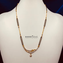 Load image into Gallery viewer, Black Beads Mangalsutra
