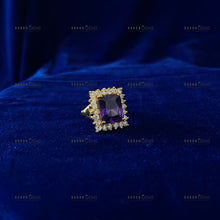 Load image into Gallery viewer, Purple Stone Ring
