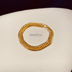22k Gold Link Bracelet