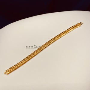 22k Gold Link Bracelet